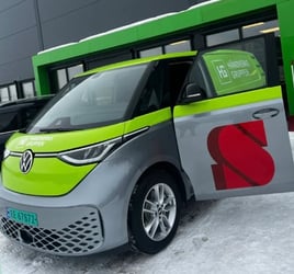 Malermester Skancke kjører grønnere